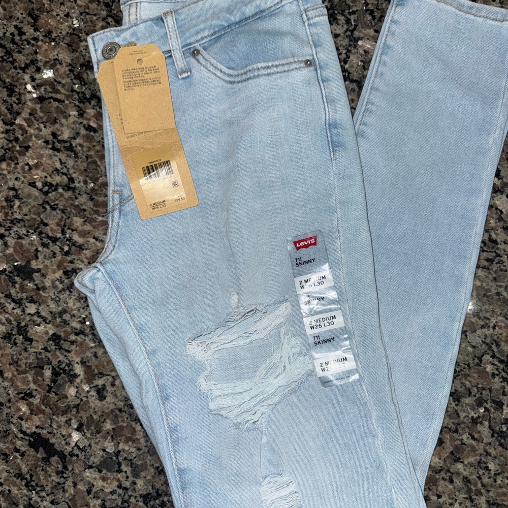 Levi's Women's Light Blue Skinny Jeans